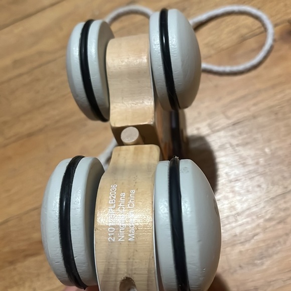 Polar B Wooden Dog Pull Toy - Picture 6 of 6